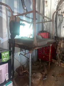 Antique blacksmith shop forge, welder, post drill - Photo 2