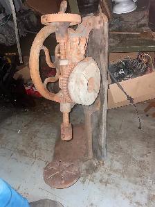 Antique blacksmith shop forge, welder, post drill - Photo 5