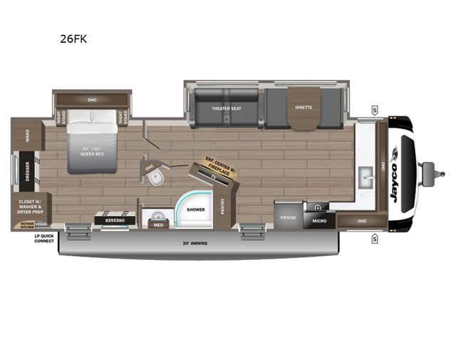 2027 Jayco Jay Feather 26FK