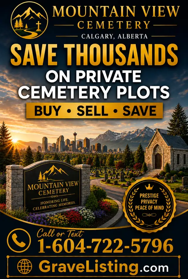 Private Burial Listings at Mountain View Funeral Home & Cemetery