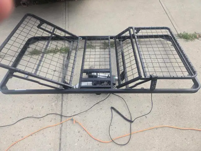 Electric motorized bed frame