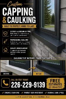 capping and caulking