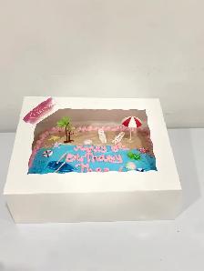 custom cakes  beach cake , pool cake - Photo 4