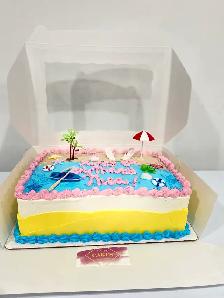 custom cakes  beach cake , pool cake - Photo 6