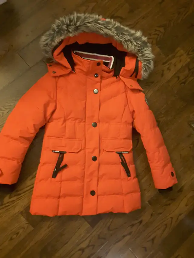 Youth girl Noize winter hooded coat Size 6/8