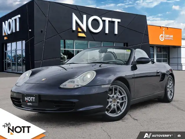 2003 PORSCHE BOXSTER ROADSTER - | LOCAL MANITOBA VEHICLE | LOW M