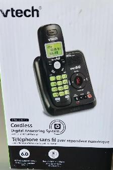 VTech Cordless Phone with Digital Answering System (CS6124-11)