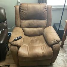 Brown Electric Recliner - Photo 2