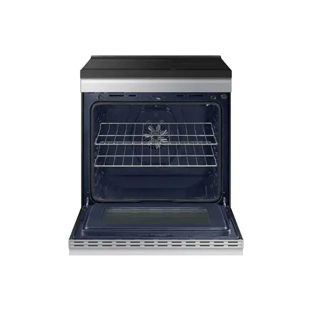 Samsung Bespoke 30' Stainless Slide-in Induction Range NSI6DG930