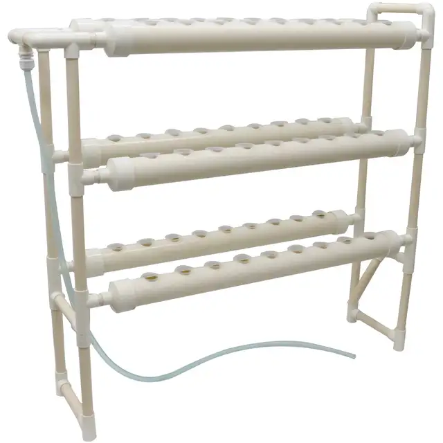 Hydroponic Grow Kit Double Side 6 Pipe 54 Plant Site 141121