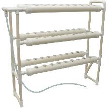 Hydroponic Grow Kit Double Side 6 Pipe 54 Plant Site 141121