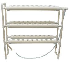 Hydroponic Grow Kit Double Side 6 Pipe 54 Plant Site 141121 - Photo 5