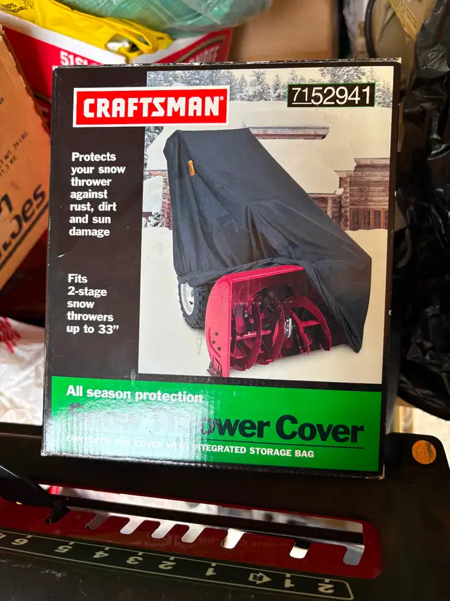 Craftsman Electric Start Snowblower. Excellent condition used 2x