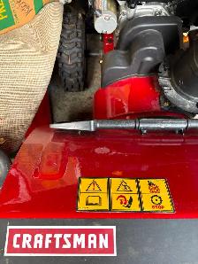 Craftsman Electric Start Snowblower. Excellent condition used 2x - Photo 5