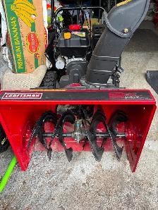 Craftsman Electric Start Snowblower. Excellent condition used 2x - Photo 6