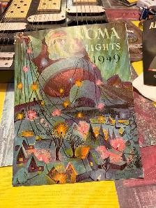 Vintage  Noma Christmas Lights Decorations 1949 Catalog