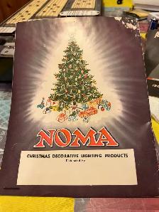 Vintage  Noma Christmas Lights Decorations 1949 Catalog - Photo 2