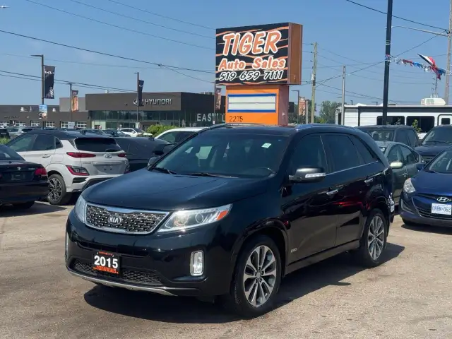 2015 Kia Sorento SX, WELL MAINTAINED, LOADED, WARRANTY, CERT