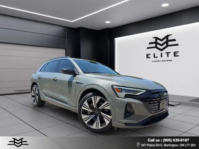2024 Audi Q8 e-tron QUATTRO - Blind Spot Monitor - Navigation Sy