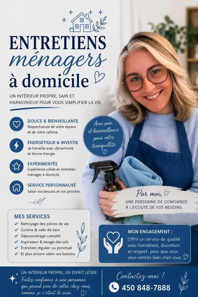 entretien ménager
