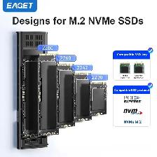 BRAND NEW EAGET M.2 NVME SSD ENCLOSURE WITH HEATING PAD - Photo 2