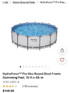 15’ pool