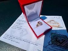 #863 - 10kt Rose Gold, Morganite & Diamond Ring Size 7 - Photo 7