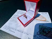 #863 - 10kt Rose Gold, Morganite & Diamond Ring Size 7 - Photo 9