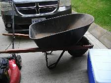 wheel barrow in great condition