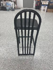 4x Prima Dinettes Black Metal Bar Stool - Photo 3