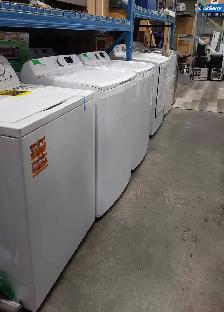Washers & Dryers Top Load | Warranty   Delivery