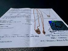 #851 - 14kt Rose Gold, EFFY Panther Diamond Pendant 16-18" - Photo 7