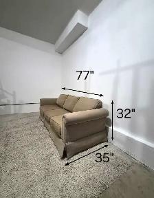 FREE DELIVERY 3 Seater Standard Fabric Sofa Couch NO DEPOSIT - Photo 8