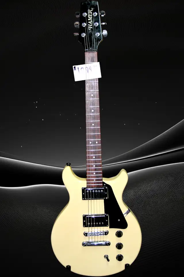 90's Hamer Double-cut Guitar