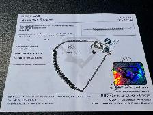 #867 - Sterling & Black Diamond 1/4ct Adjustable Bracelet - Photo 3