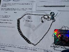 #867 - Sterling & Black Diamond 1/4ct Adjustable Bracelet - Photo 5
