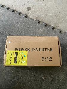 Power inverter & 2 deep cycle batteries