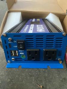Power inverter & 2 deep cycle batteries - Photo 4