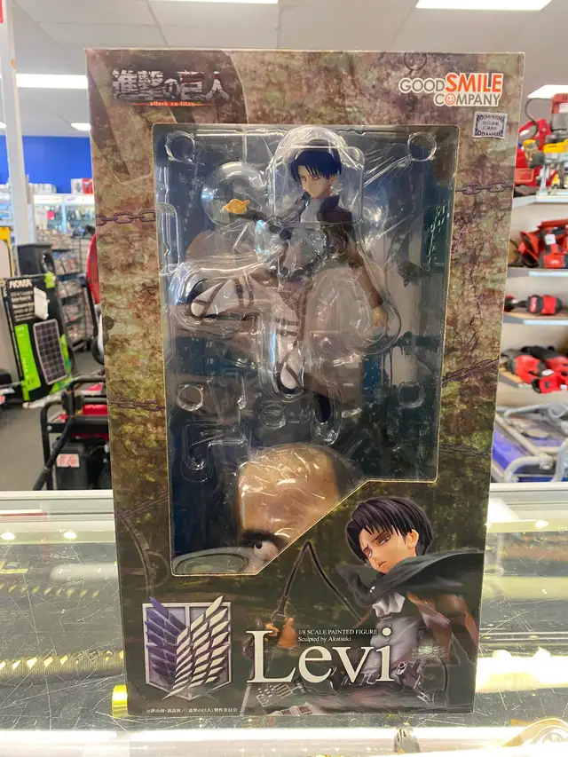CIB Goodsmile Attack on Titan Levi 1/8 Scale Figure @ Cashopolis