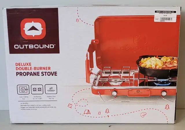 Outbound Deluxe Double-Burner Stove (32020237)