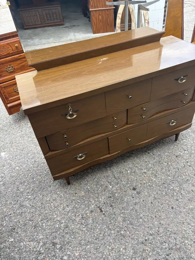 Free delivery used Vintage Cedar Lined Storage Chest