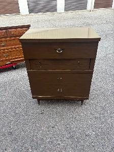 Free delivery used antique Viscol Chest of Drawers - Photo 2