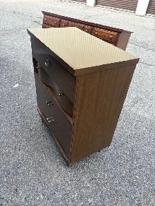 Free delivery used antique Viscol Chest of Drawers - Photo 7