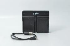 Jupio USB Dedicated Duo Charger LCD For Canon LP-E6 ID 3169