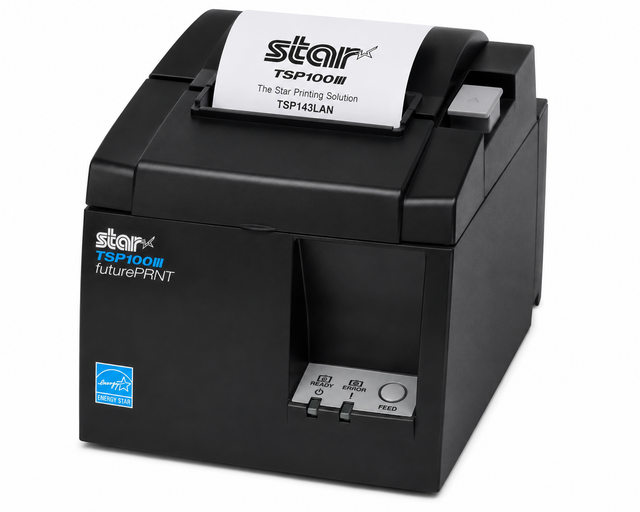 STAR Micronics TSP143LAN Ethernet Thermal POS Receipt Printer