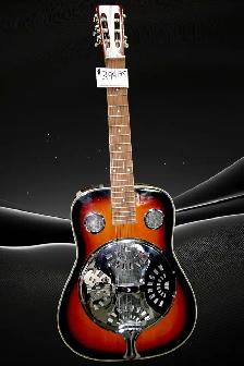 Crestwood Square Neck Resonator Guitar