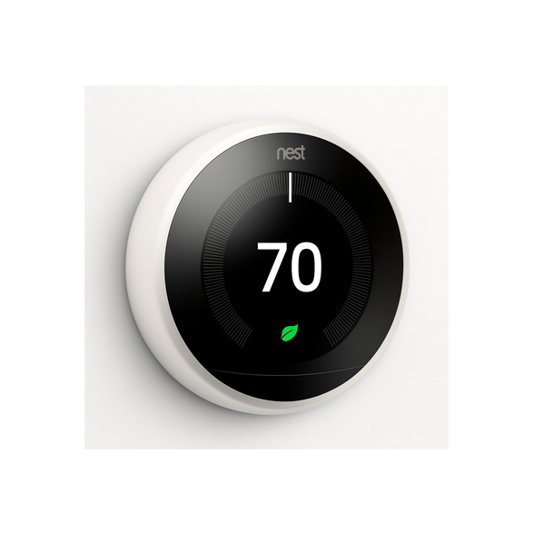 Google Nest Learning Smart Wi-Fi Thermostat (3rd Gen) – White