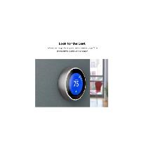 Google Nest Learning Smart Wi-Fi Thermostat (3rd Gen) – White - Photo 6