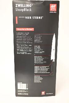 Zwilling Self Sharpening Block Set 4pc Four star Brand New - Photo 4