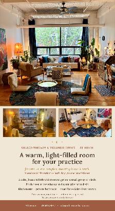 Shared Therapy & Wellness Office — St-Henri